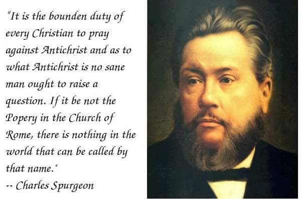 Charles Spurgeon tells us who the antichrist is.