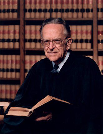 Justice Harry Blackmun, in office May 14, 1970 – August 3, 1994, nominated by Richard Nixon, Republican