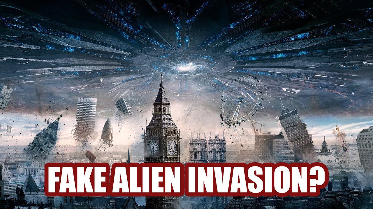 Fake alien invasion