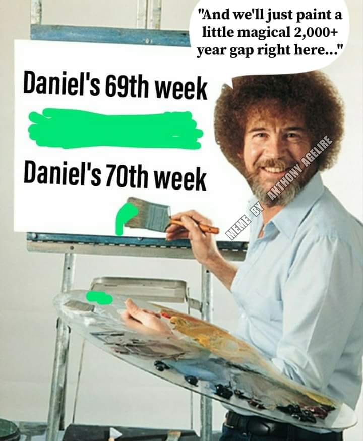 gap of time between the 69th and the 70th week of Daniel