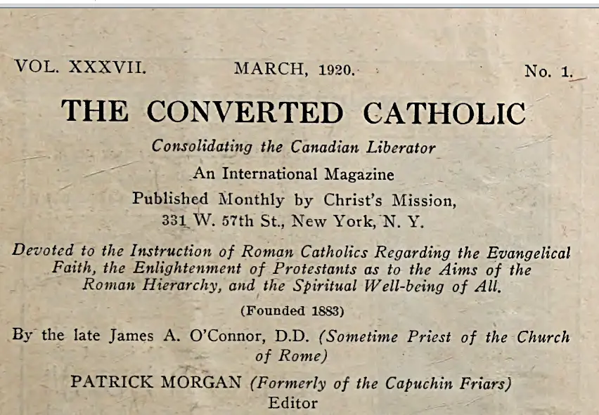Converted Catholic Magazine